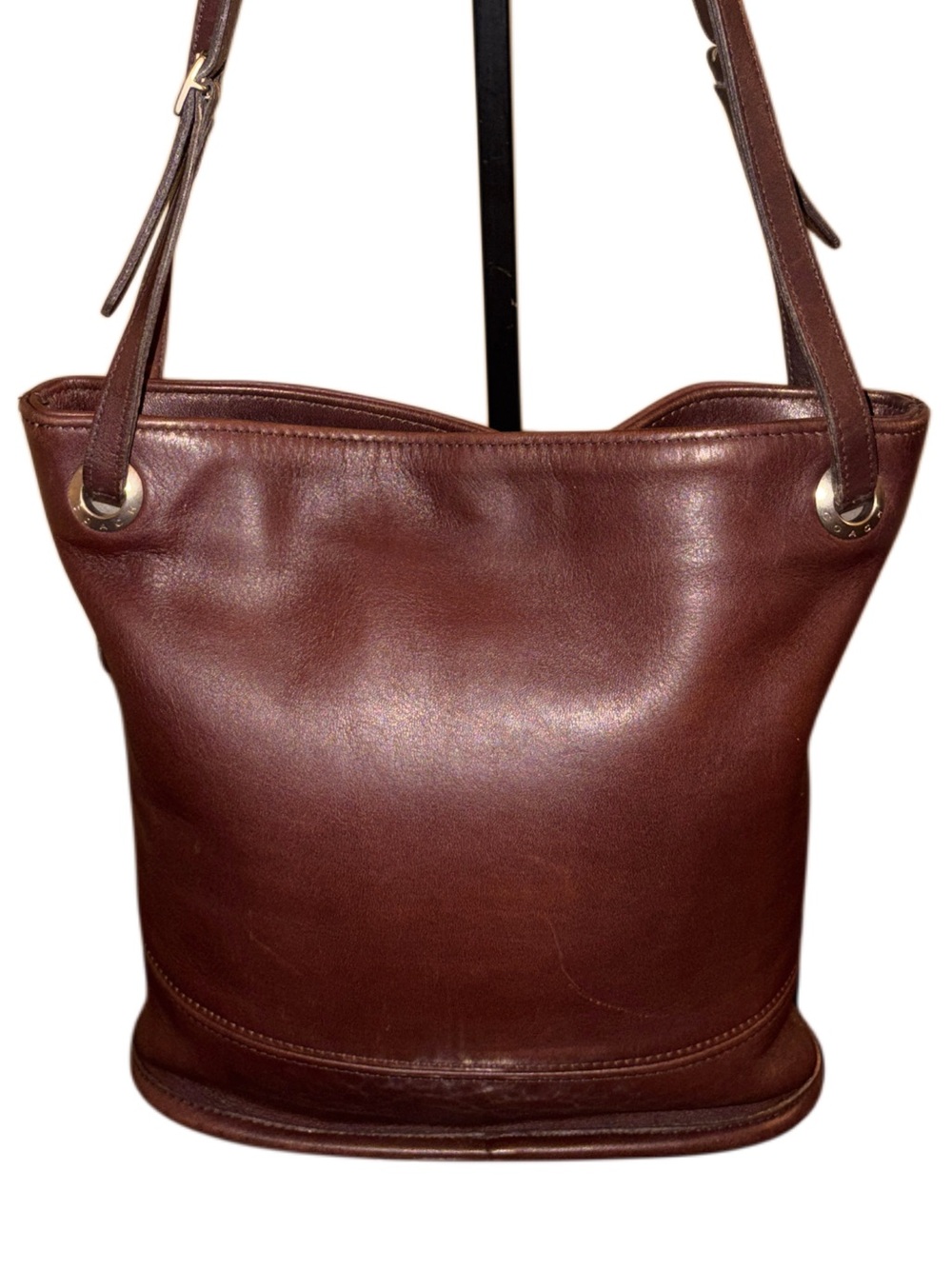 Coach Vintage 1998 Westport Mahogany Leather Bucket Bag USA 4241 - Picture 4 of 9